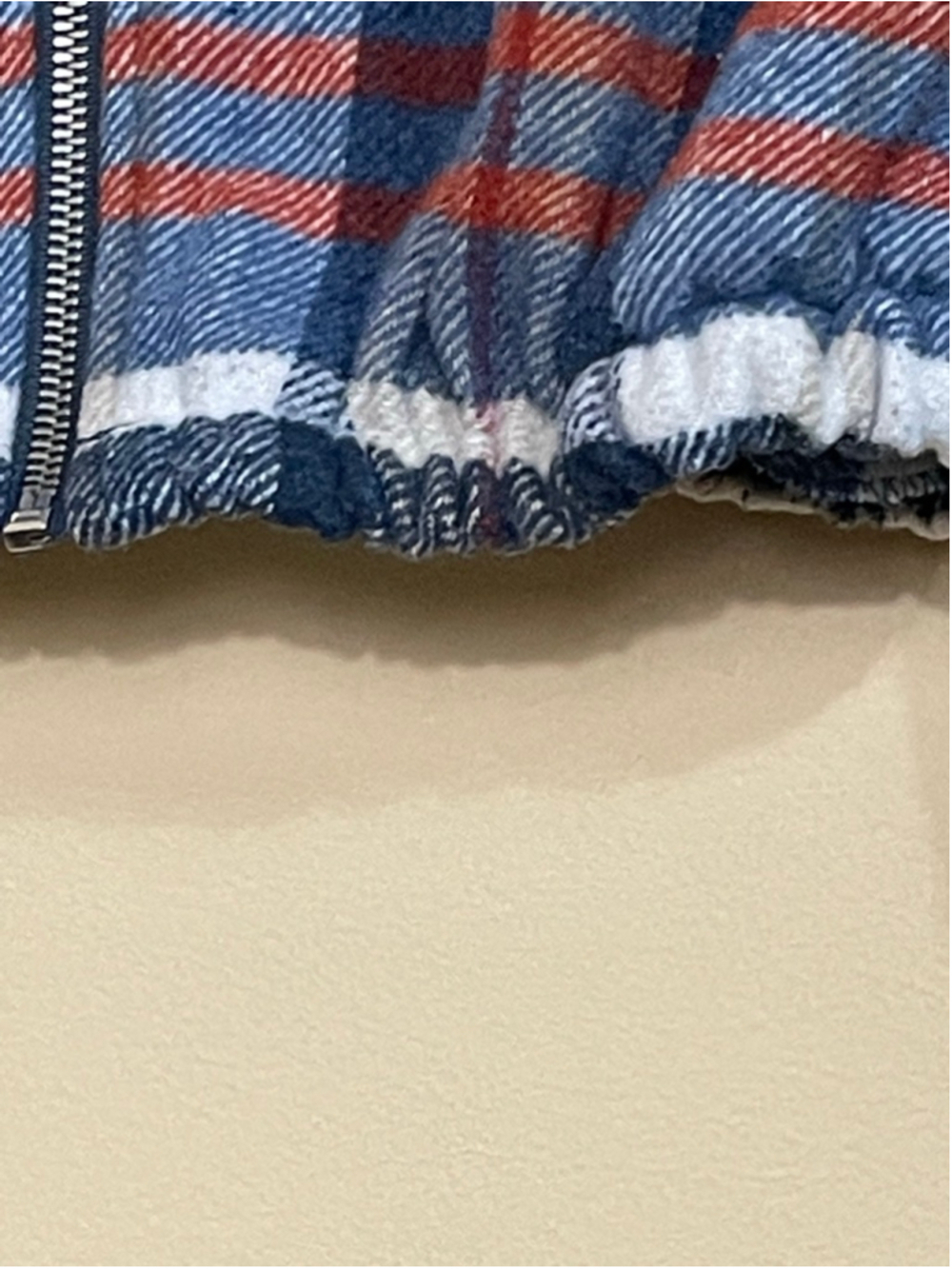 Women’s New look plaid cropped jacket Large Retro Y2K - Picture 6 of 6